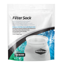 Seachem Seachem Felt Filter Sock 100 micron - 4x12in