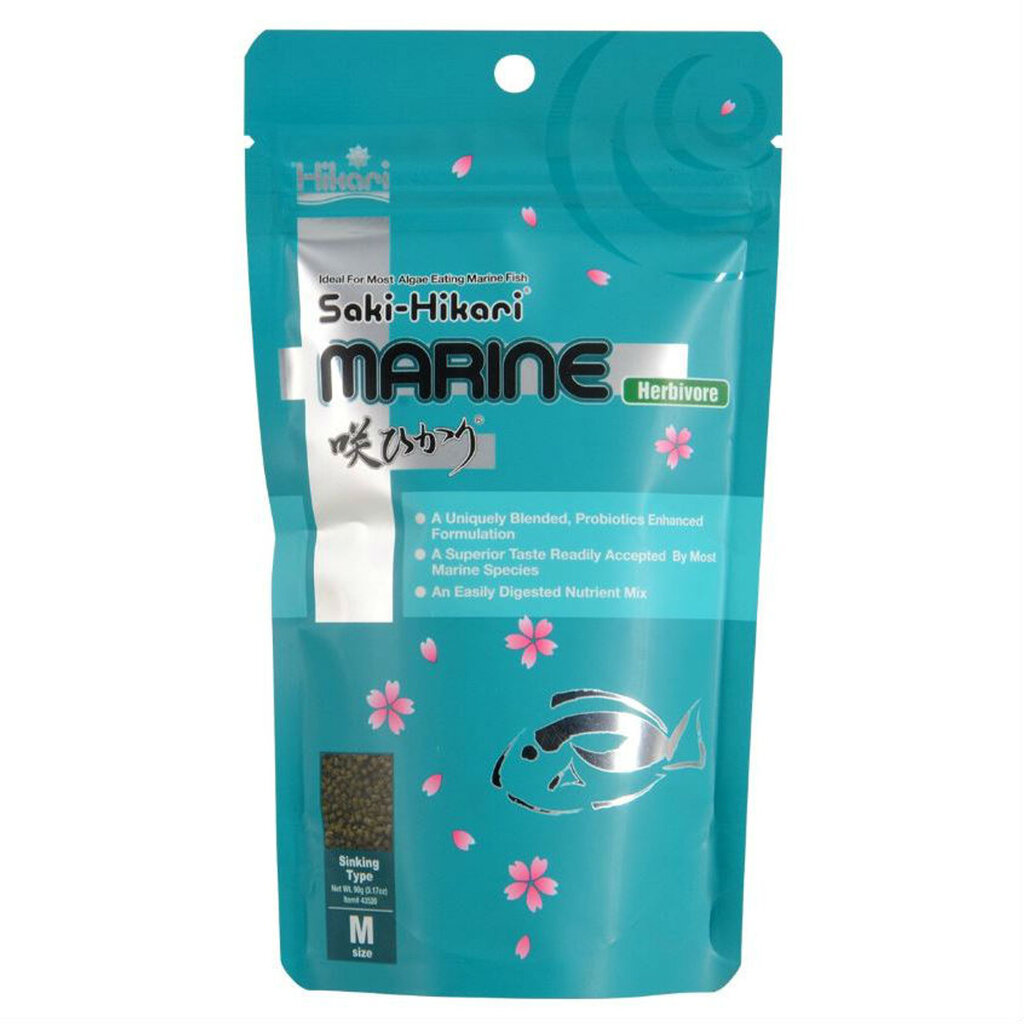 Hikari Hikari Saki Marine Herbivore Pellets 3.17oz