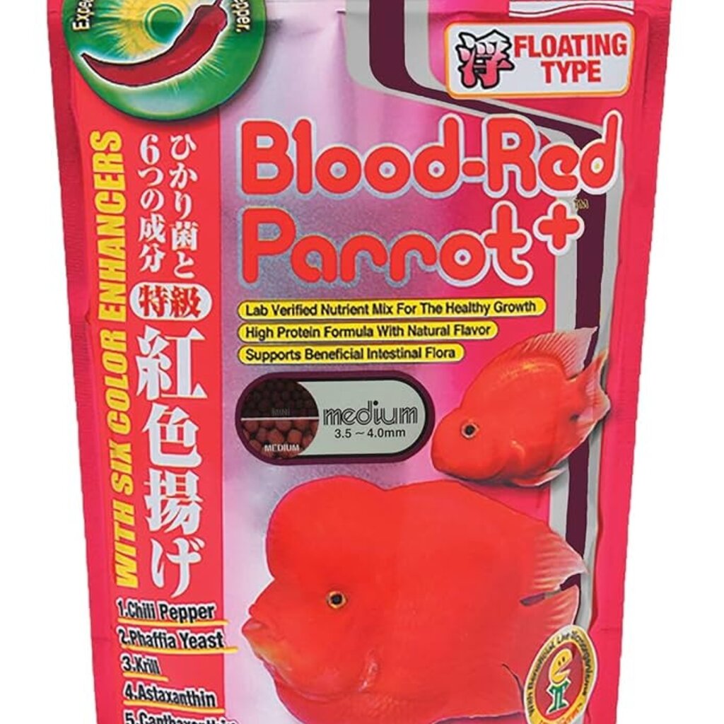Hikari Hikari Blood Red Parrot+ Pellets Medium 11.7oz