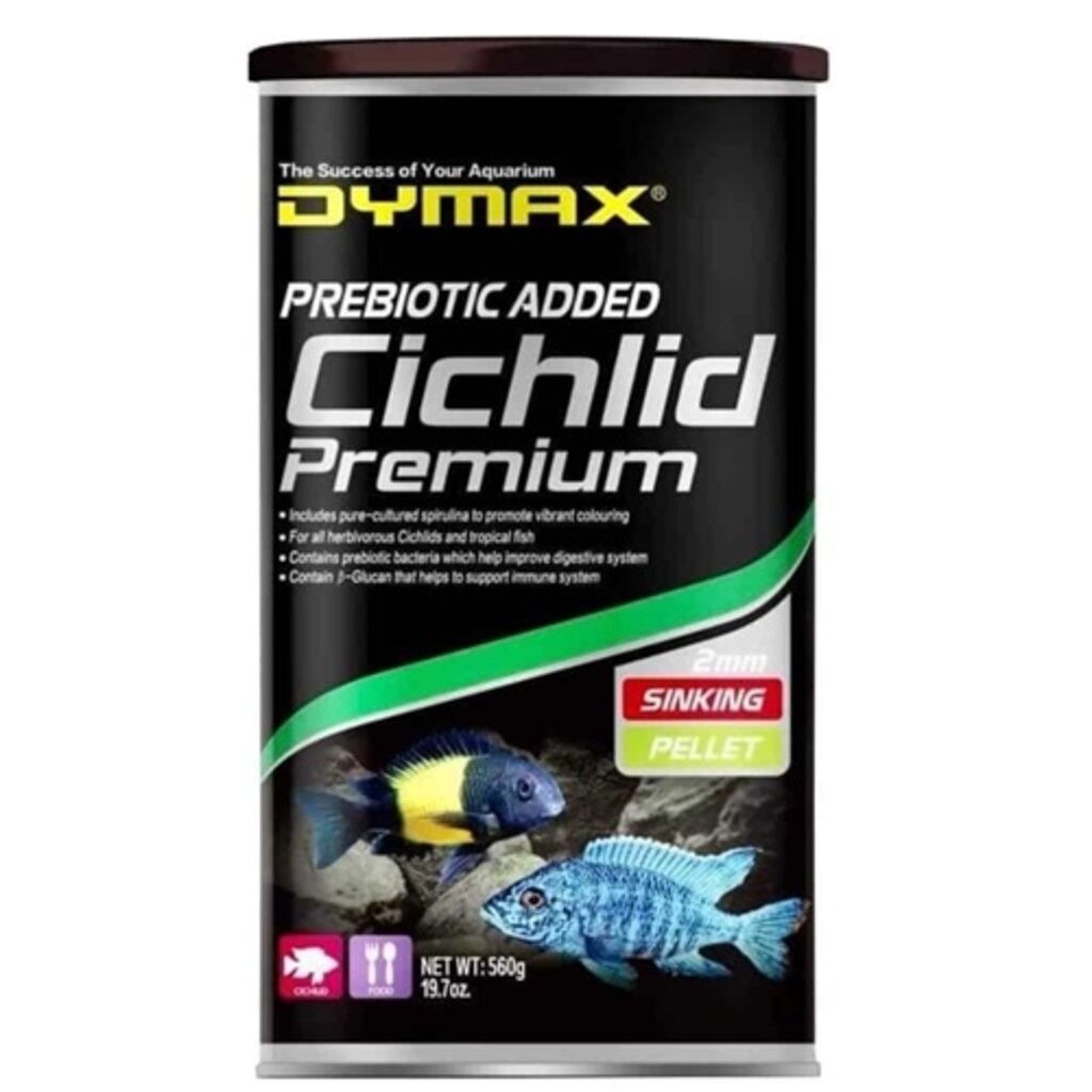 Dymax Cichlid Premium Pellets 19.7oz