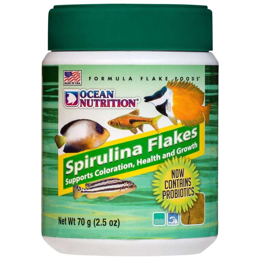 Ocean Nutrition Spirulina Flakes 2.5oz
