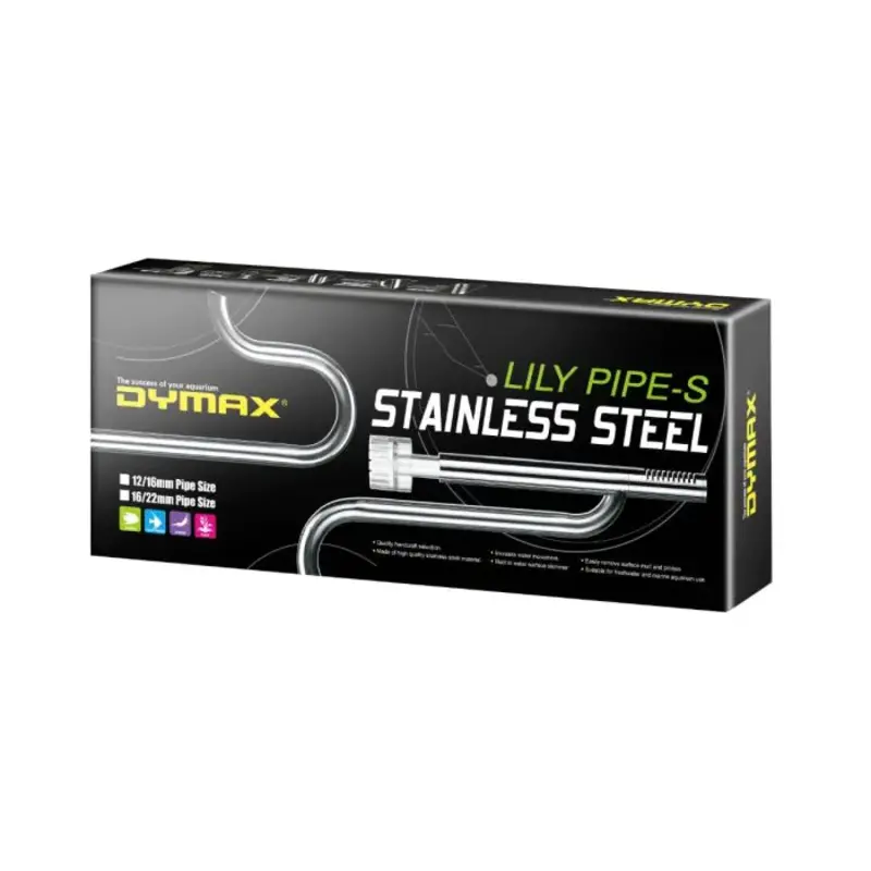 DYMAX DYMAX Stainless Steel Lily Pipe w/Surface Skimmer Set DIA.12/16mm