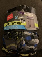 Hanes Hanes X-Temp Lightweight 5 pair Boys Tagless Boxer Sz M 10-12 Briefs