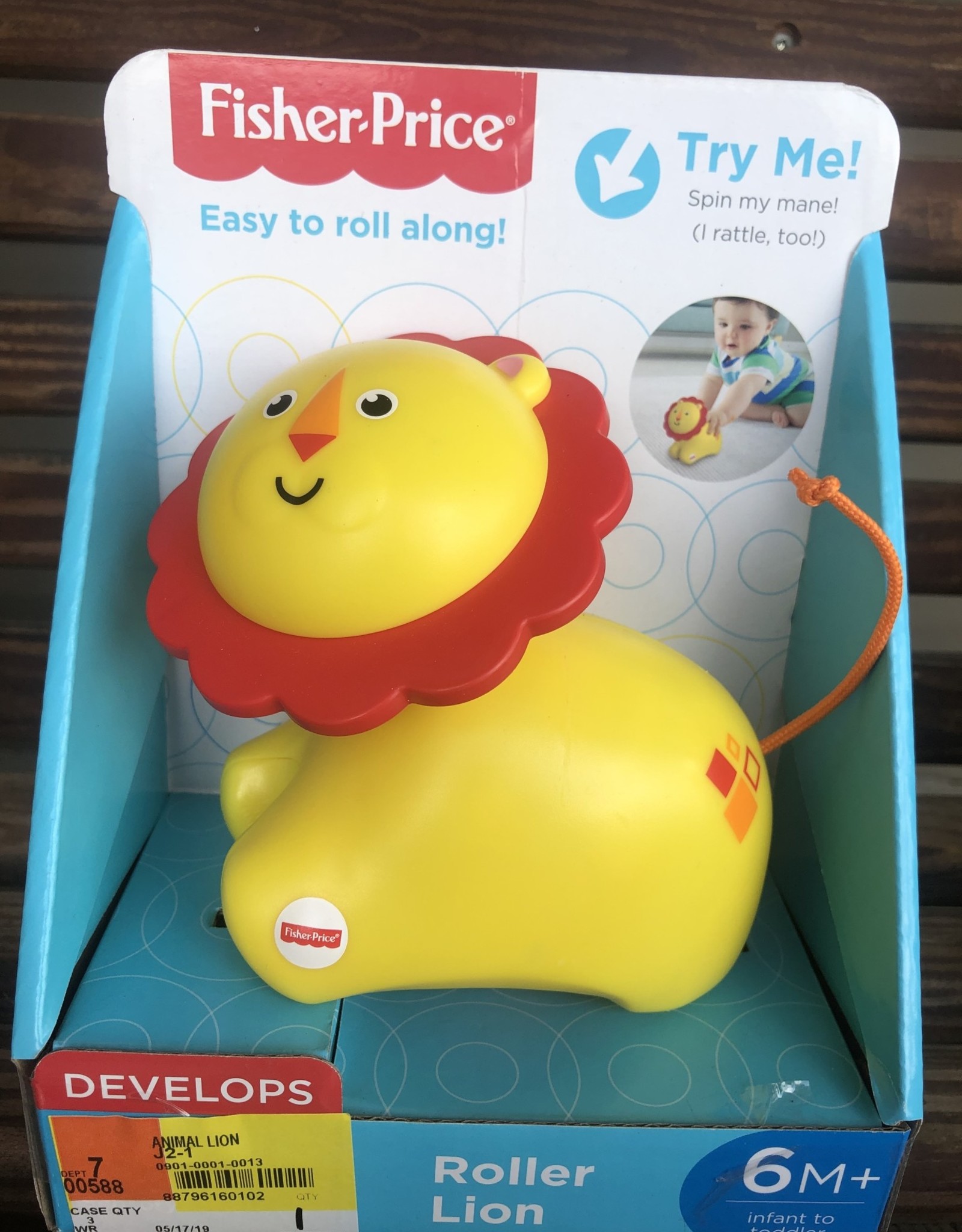 fisher price roller elephant