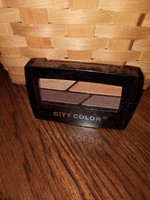 City Color City Color Quad Eyeshadow Brown Makeup palette