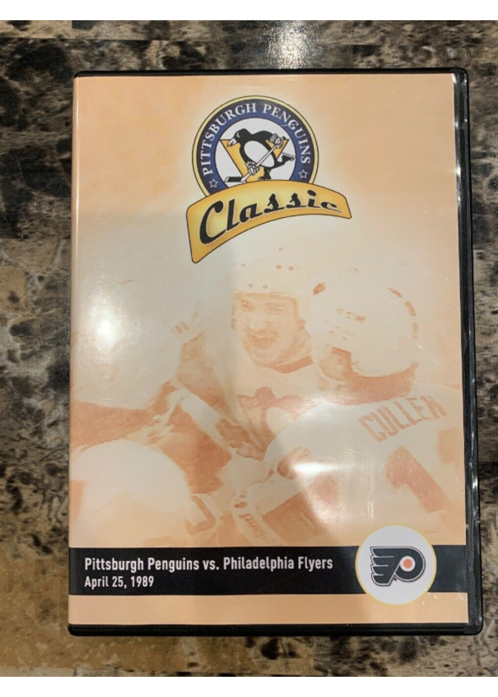 Pittsburgh Penguins  vs Philadelphia Flyers April 25, 1989