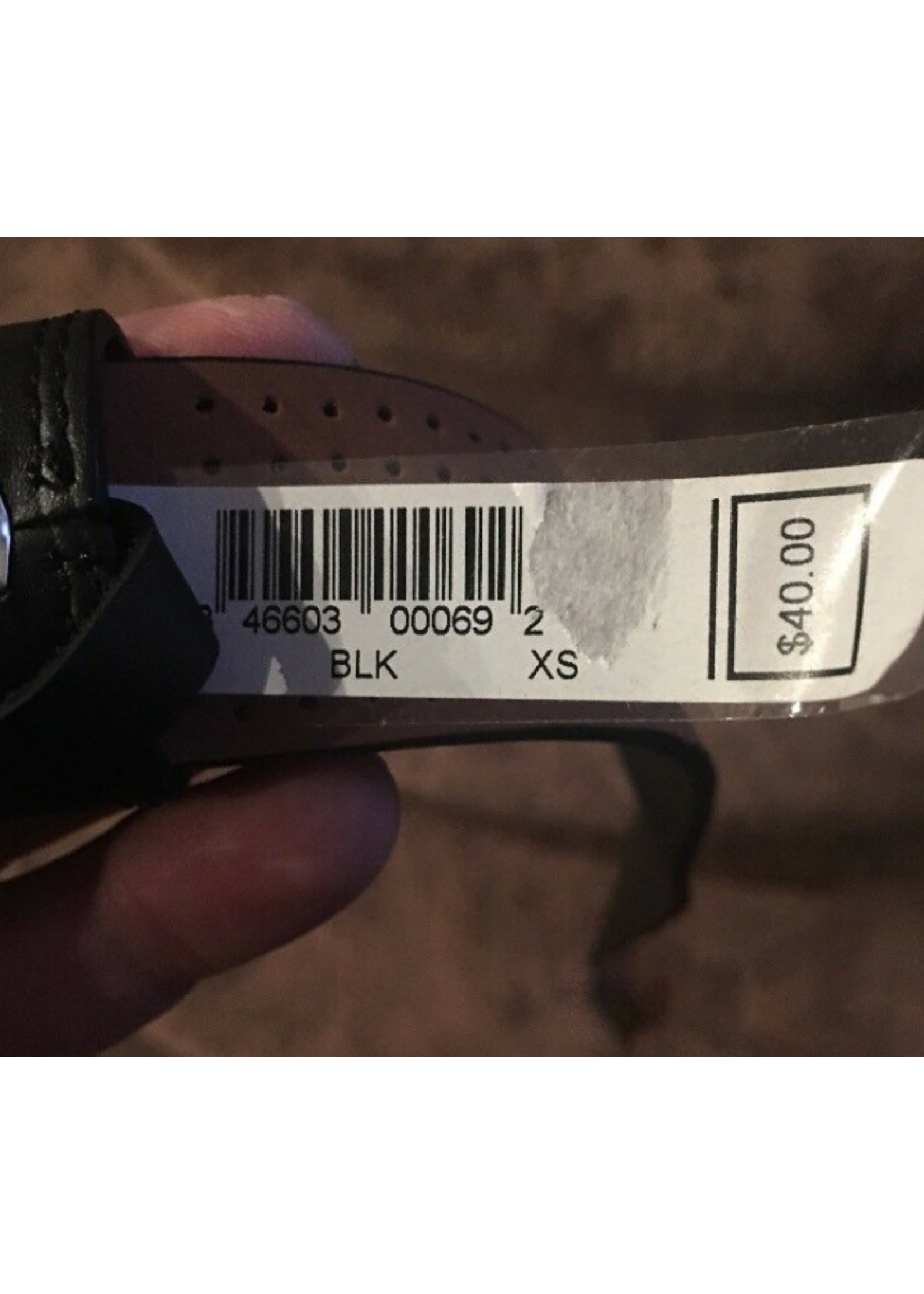Nike Golf Nike Golf Belt Black XS Breathability Leather