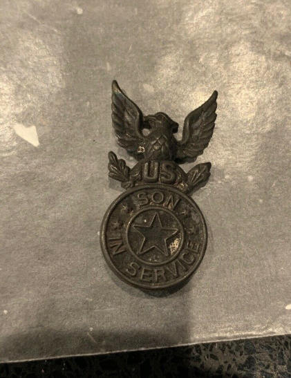 Kin In Service Pin Vintage U.S. Son In Service Pin - D3 Surplus Outlet