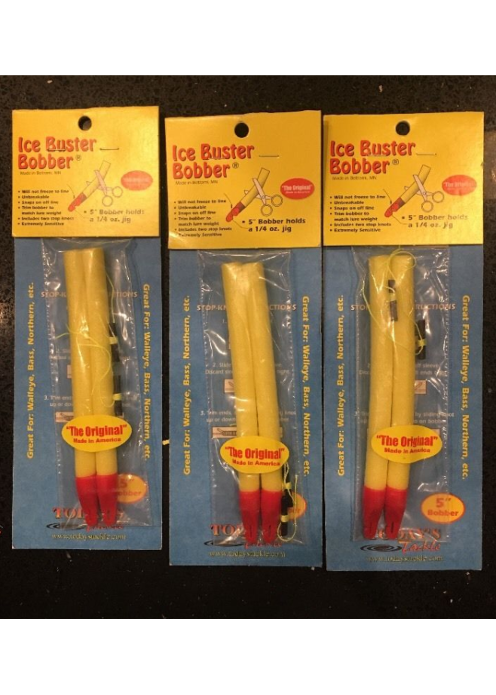 Today's Tackle Today's Tackle 5" Ice Buster Bobber 2 per Package