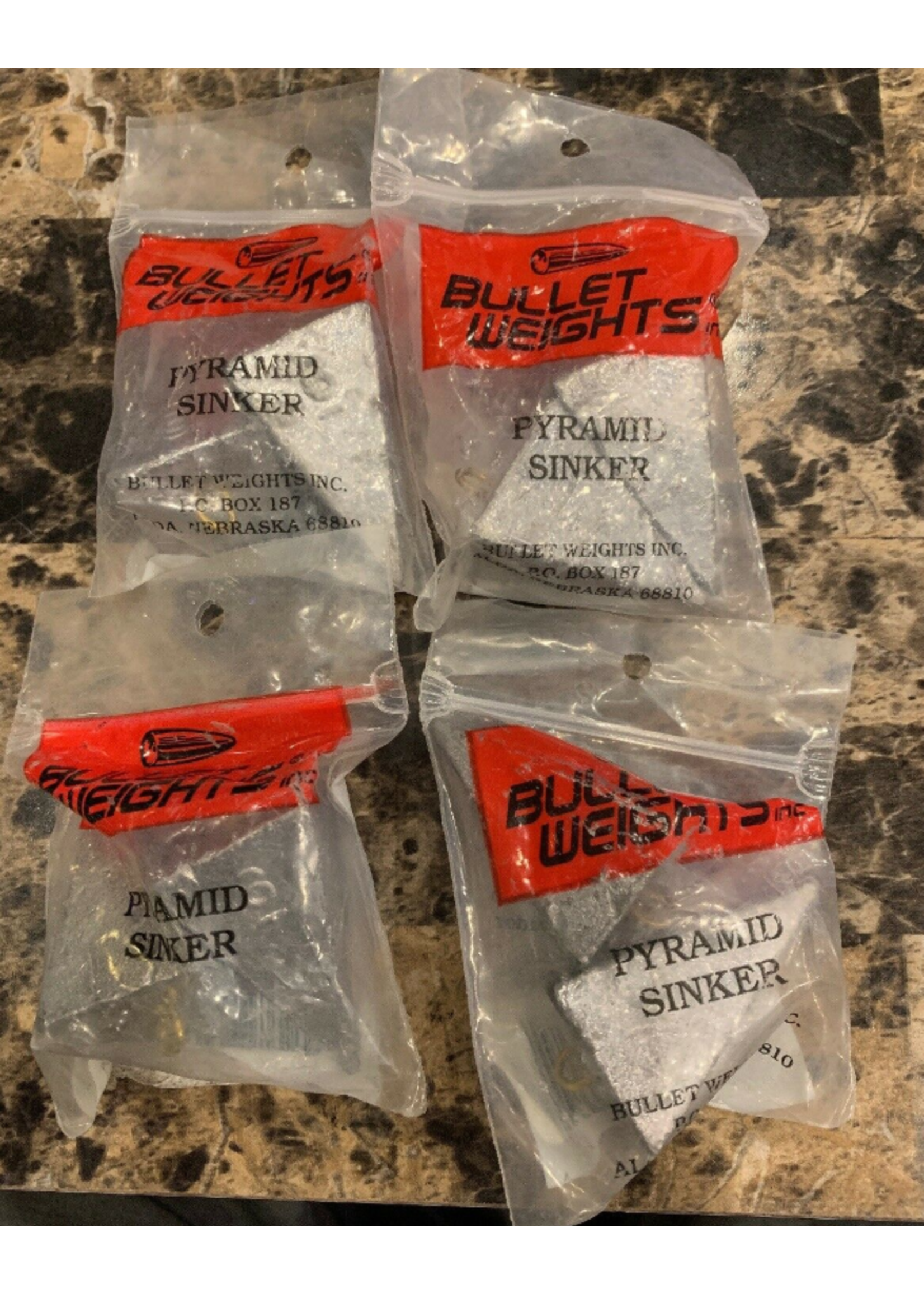 Bullet Weights Bullet Weights PY600-13 Pyramid Sinker 6oz 2 Pack