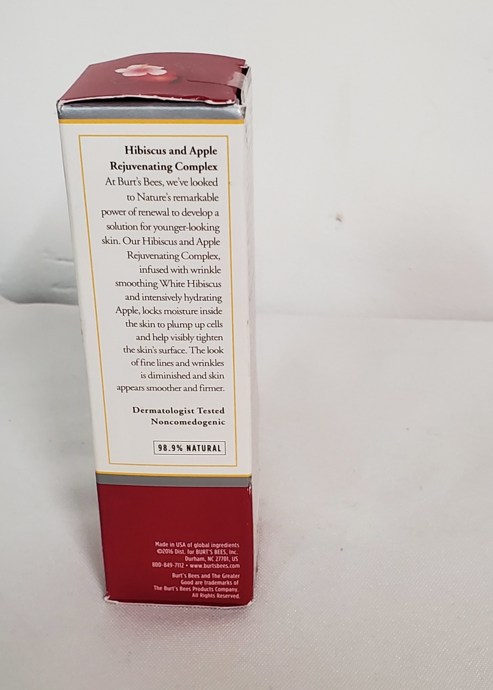 burt's bees renewal firming day lotion