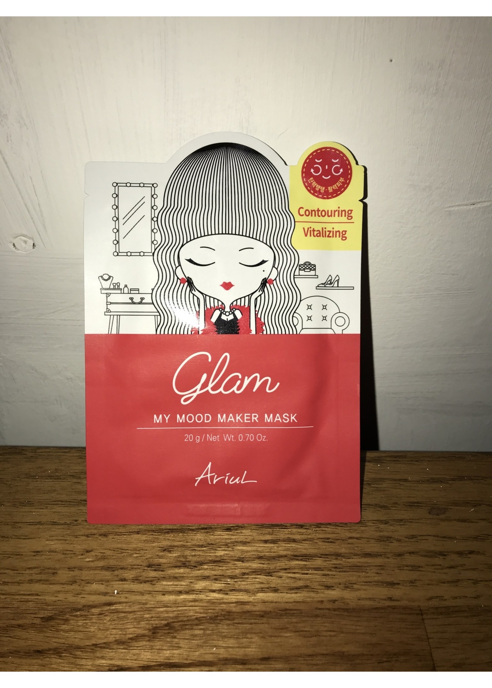 glam my mood maker mask- 0.70 oz