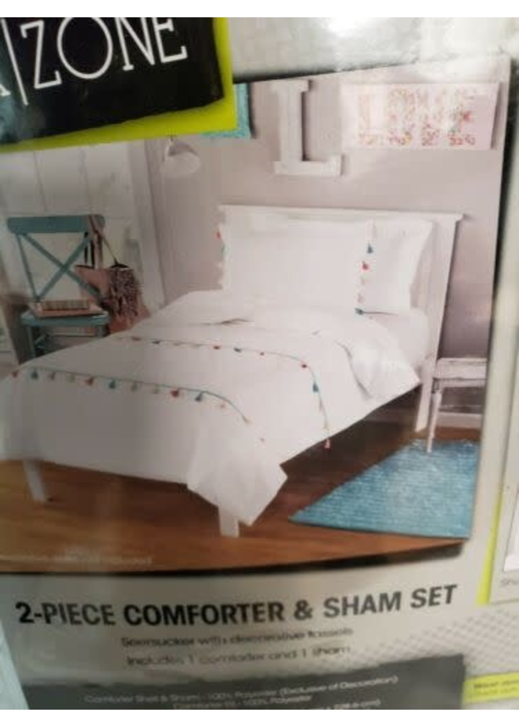 Your Zone  2-Piece Comforter & Sham Set, Size: Twin/ Twin XL