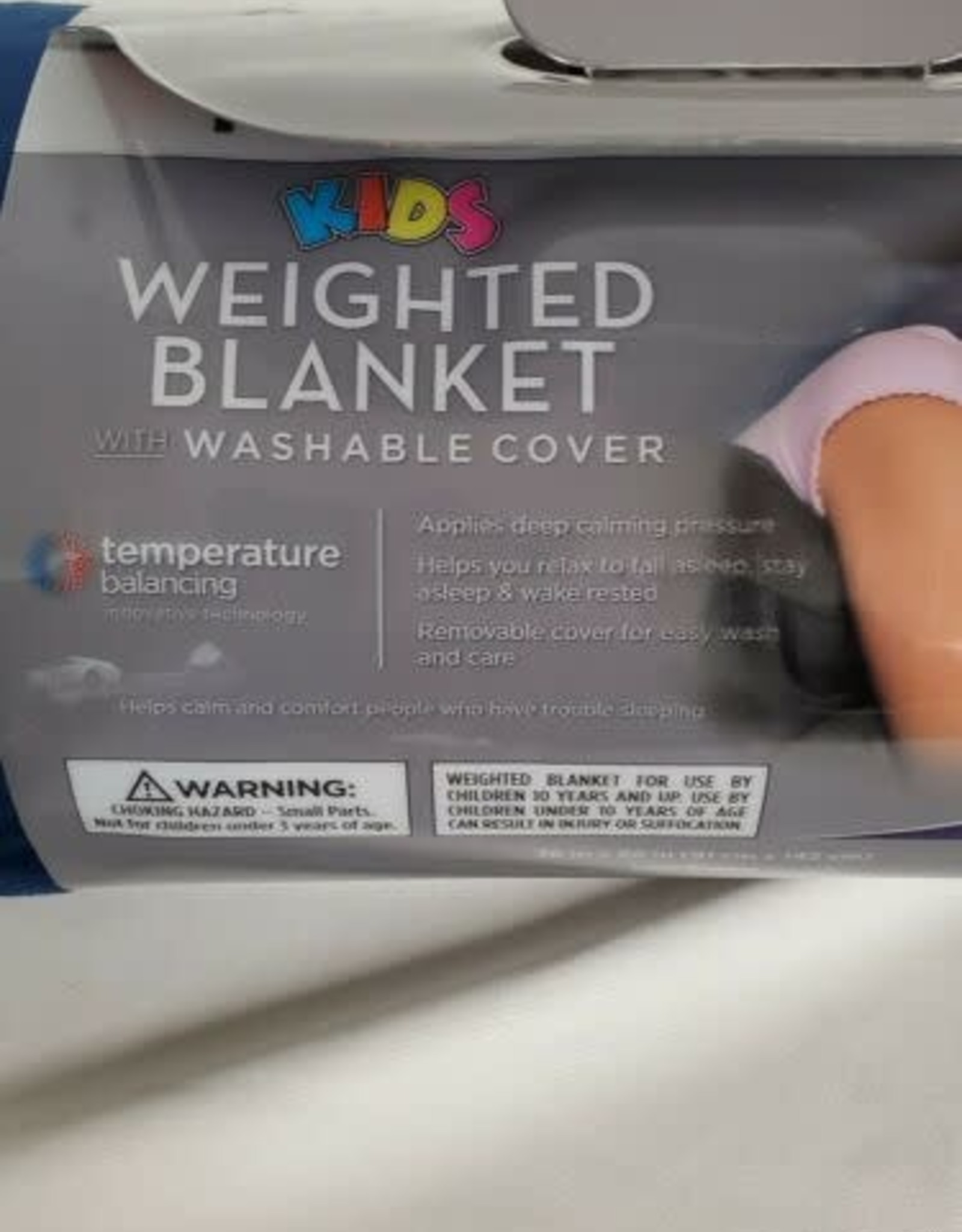 Tranquility Kids Weighted Blanket 6Lbs With Washable Cover - D3 Surplus