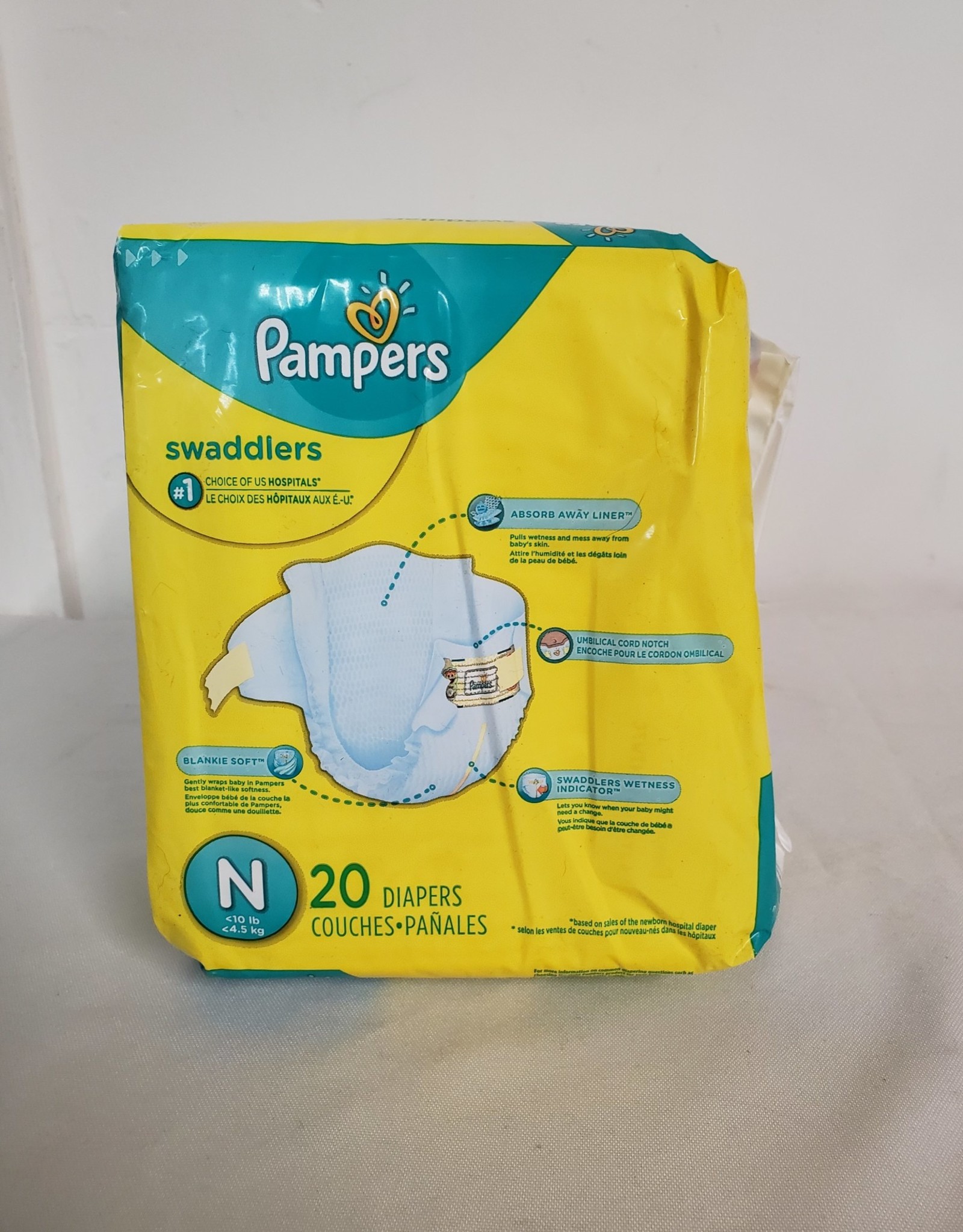 pampers swaddlers newborn 20