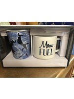 Threshold Threshold Coffee Mugs "Mom Fuel" (Set of 2) Dishwasher and Microwave Safe