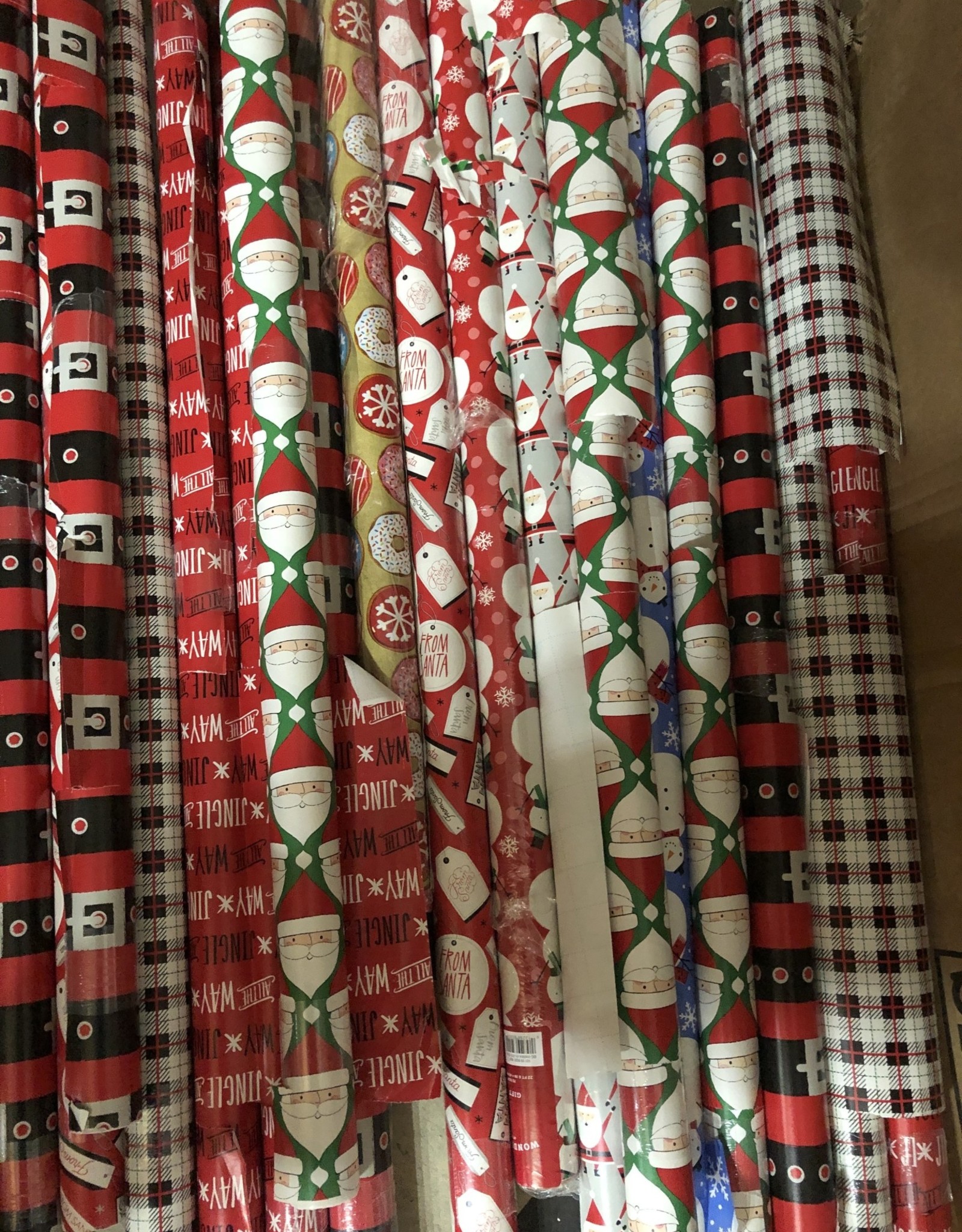 Target Holiday Gift Wrap (no sleeves) Assorted D3 Surplus Outlet