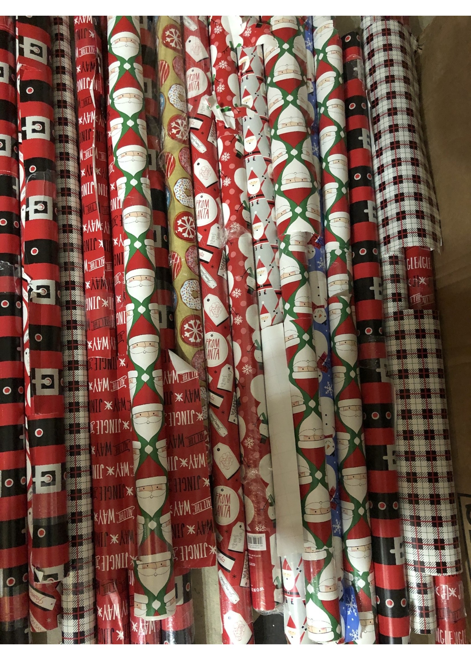 Target Holiday Gift Wrap (no sleeves) Assorted