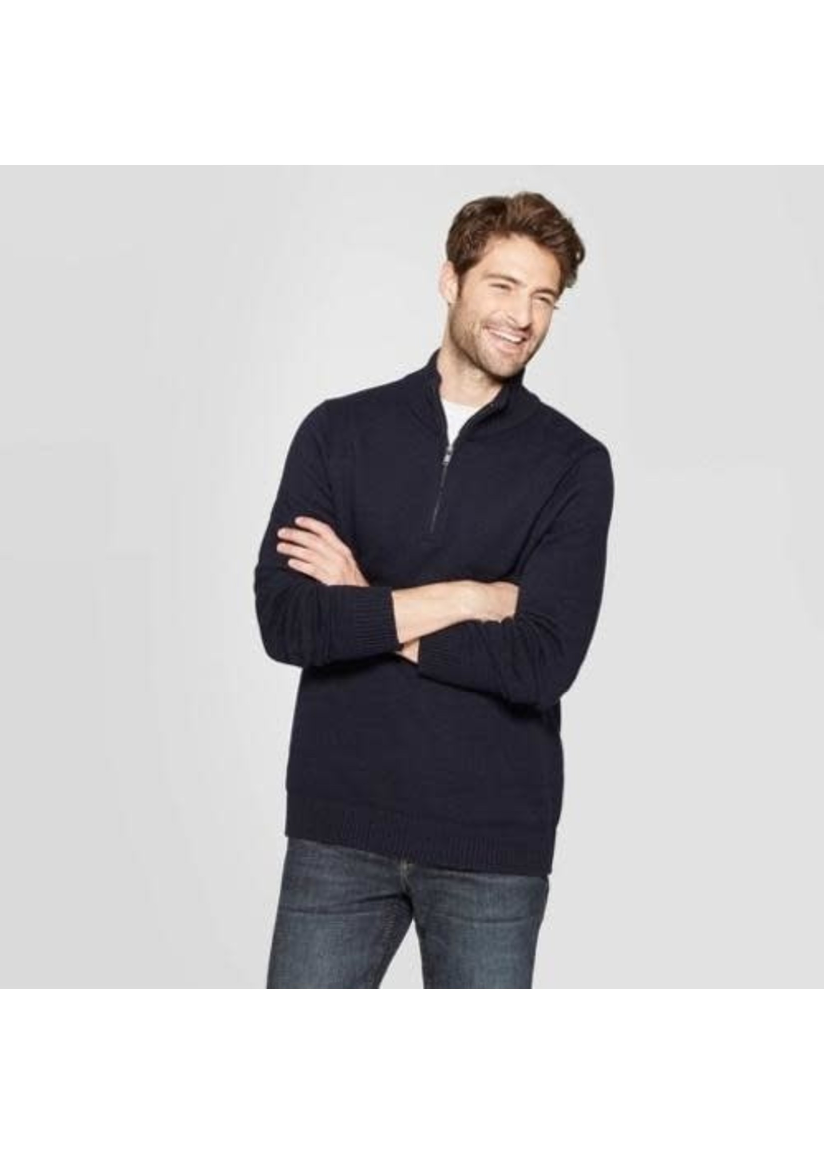 Zip Pullover Sweater - Goodfellow 