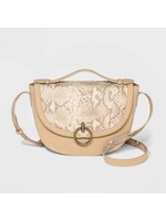 Saddle Handbag Bag With Ring - Universal Thread Tan