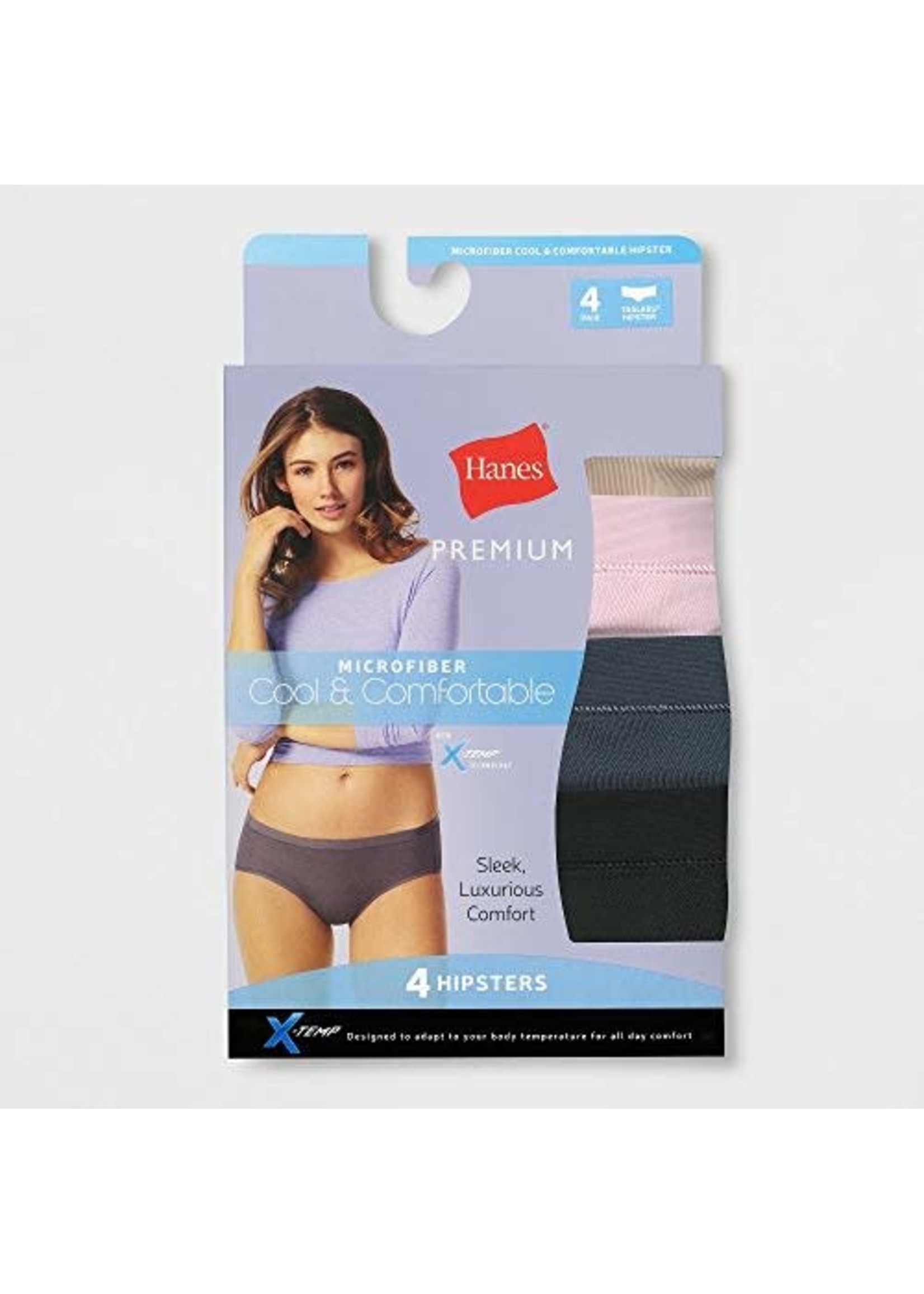 Hanes Women's Sporty Cotton Hipster Underwear, Available in