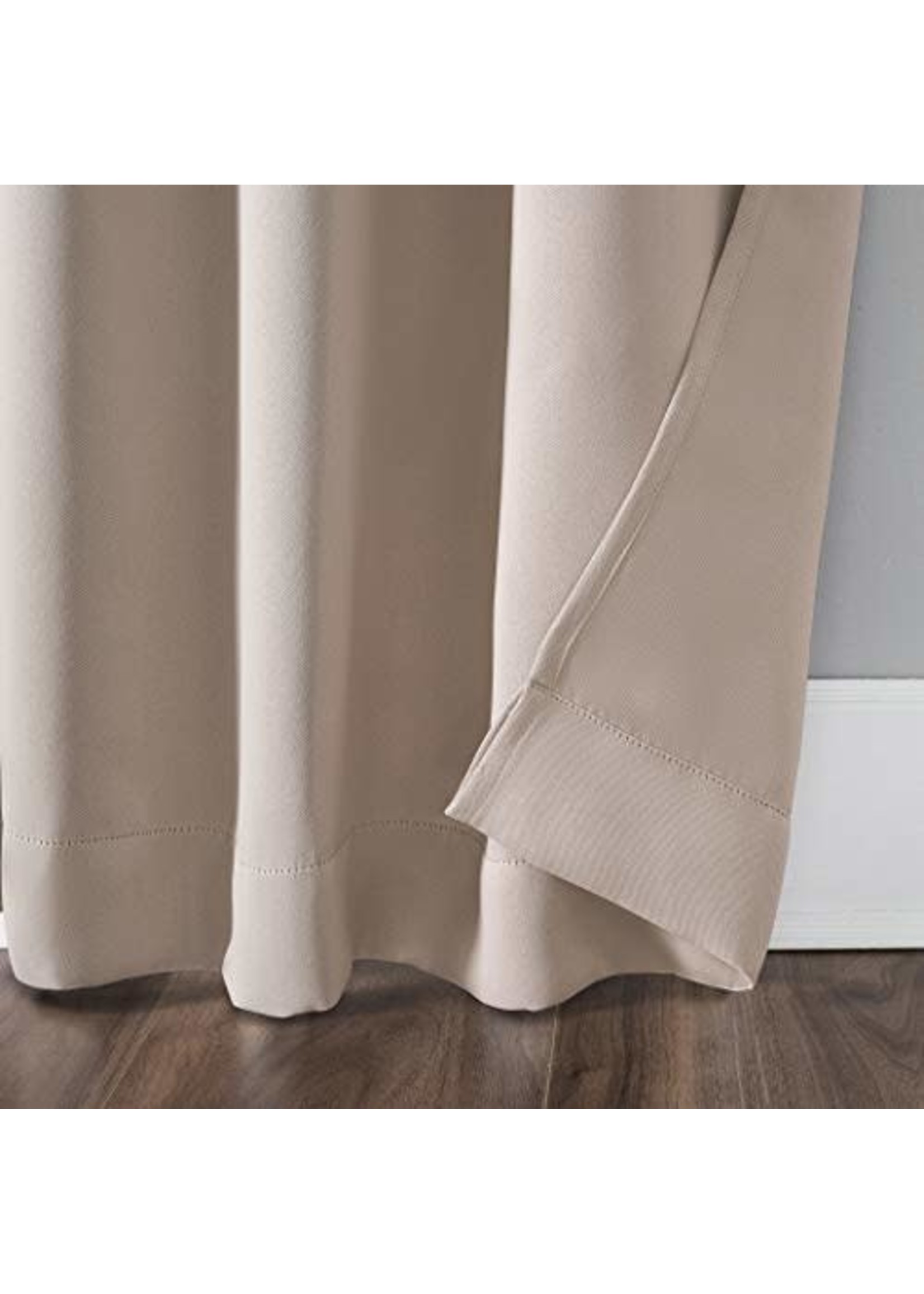 40"x95" Kenneth Tab Top Blackout Curtain Panel Blush - Sun Zero