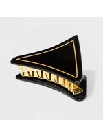 Hair Clip - A New Day™ Black/Gold