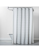 Opal House Printed Shower Curtain Gray - Opalhouse™ 72x72