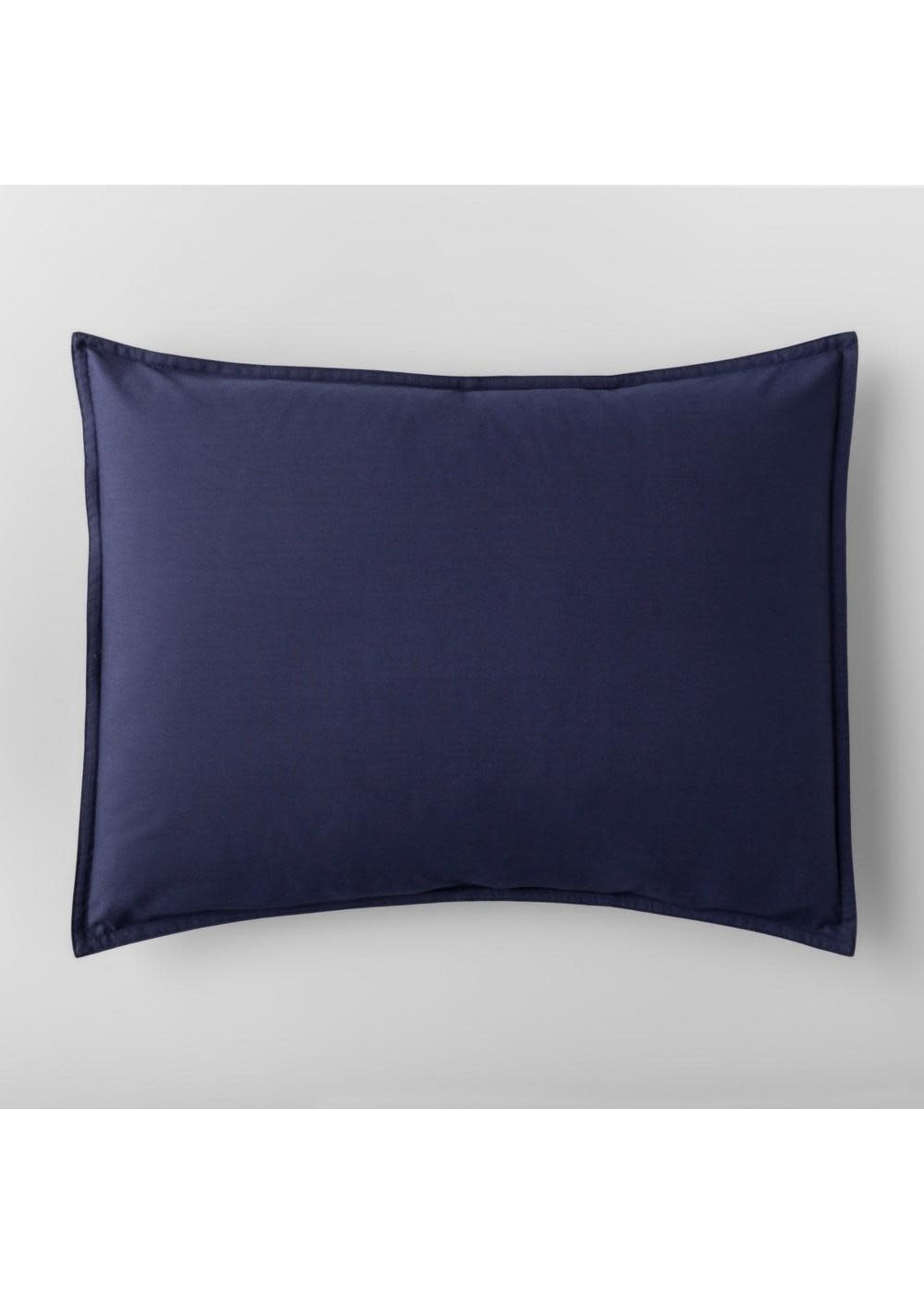 Set of 2 - Navy Solid Sham (Standard) - Made By Design™