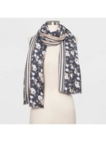 Women's Floral Print Collection XIIX Scarves - One Size
