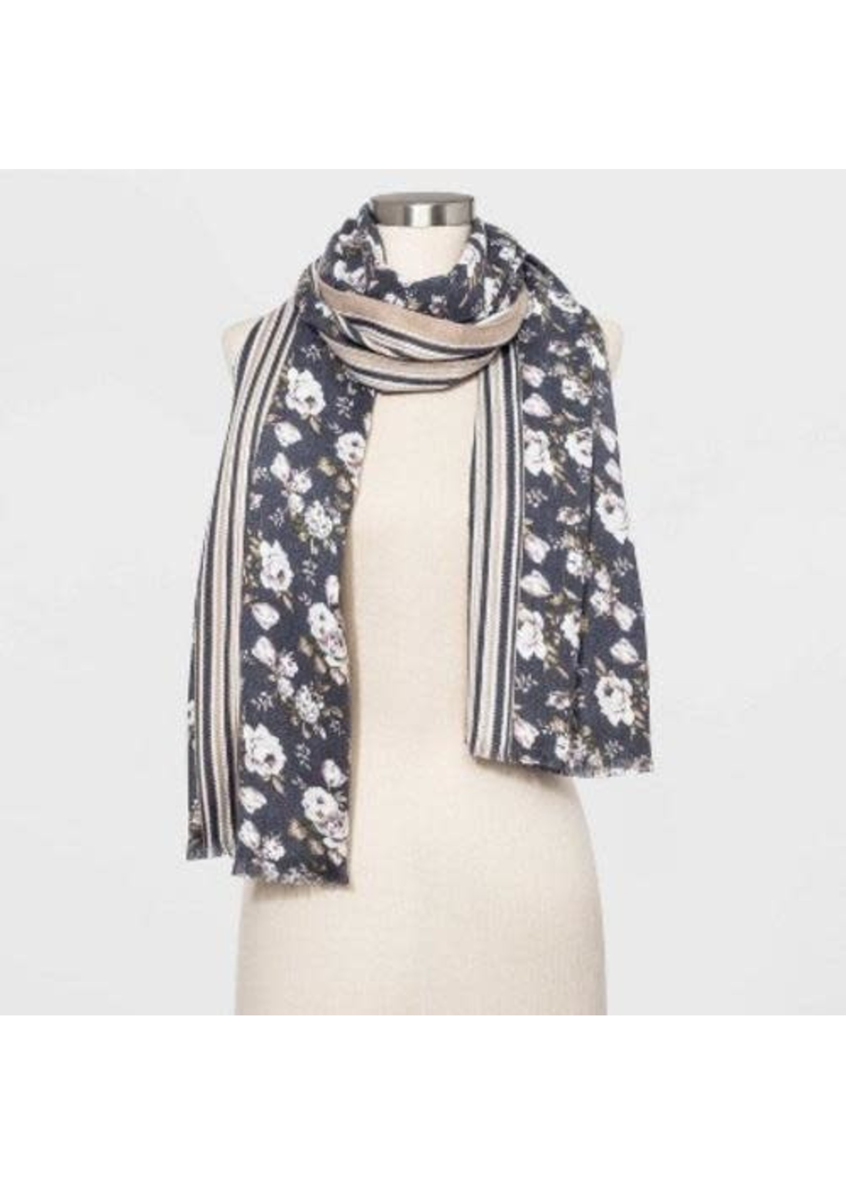 Women's Floral Print Collection XIIX Scarves - One Size