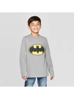 Boys' Batman Long Sleeve T-Shirt - Charcoal XS