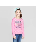 Girls' JoJo Siwa Long Sleeve T-Shirt - Pink XL