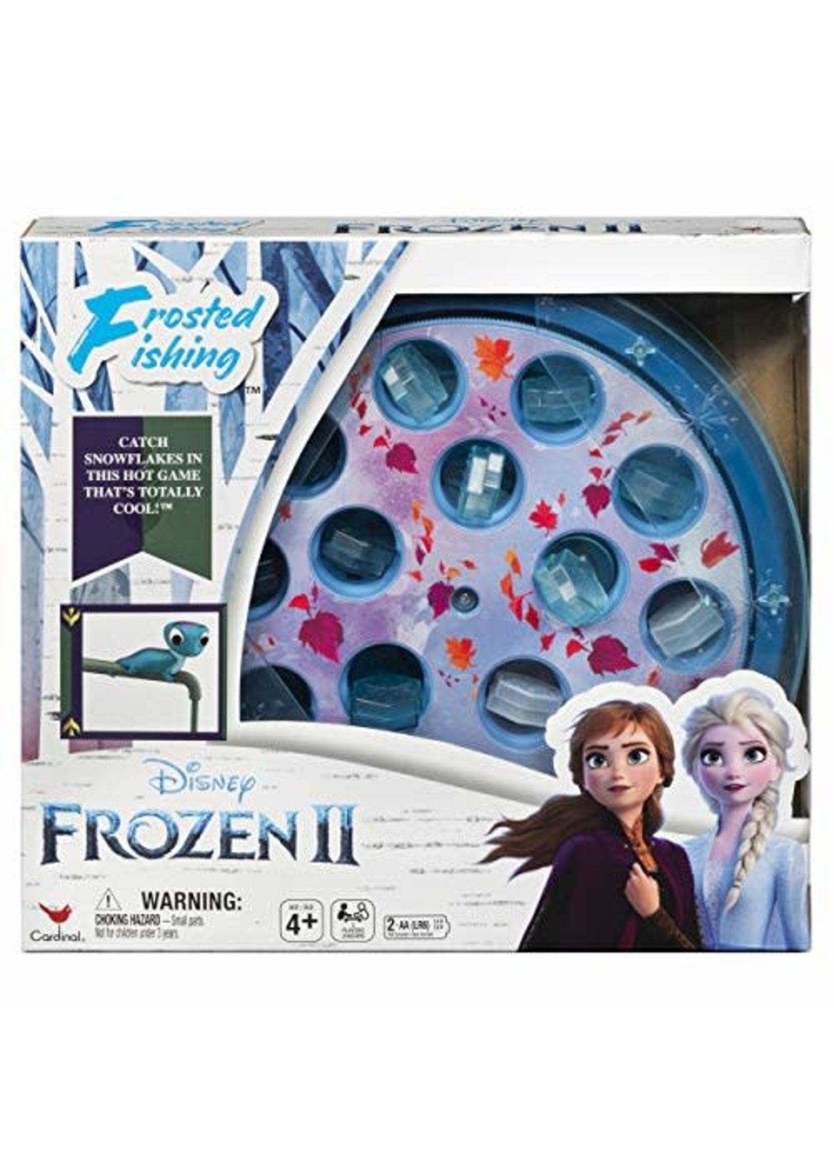 Disney Frozen 2 Frosted Fishing Board Game Open Box - D3 Surplus