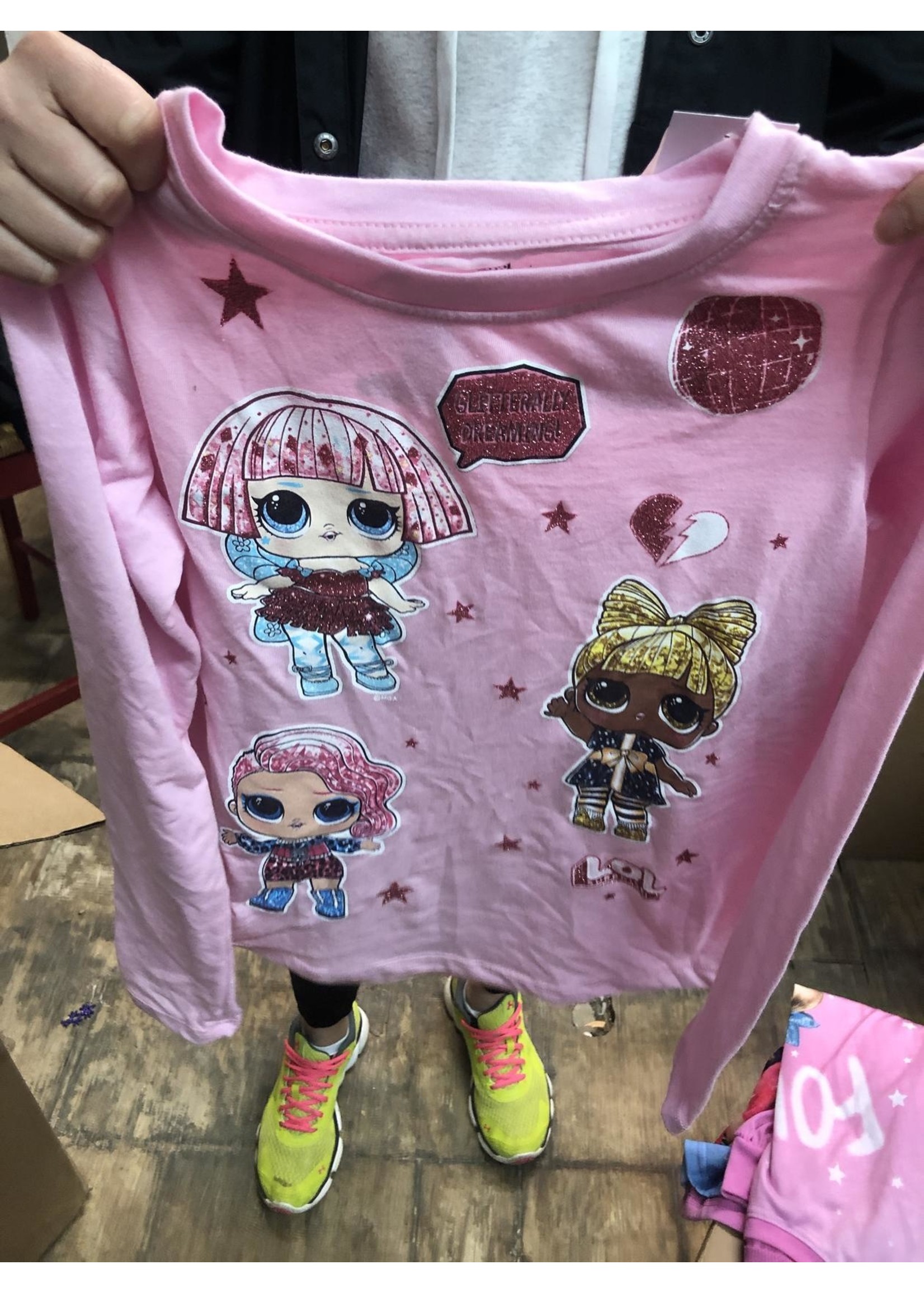 Girls' L.O.L. Surprise! Long Sleeve T-Shirt - Pink L