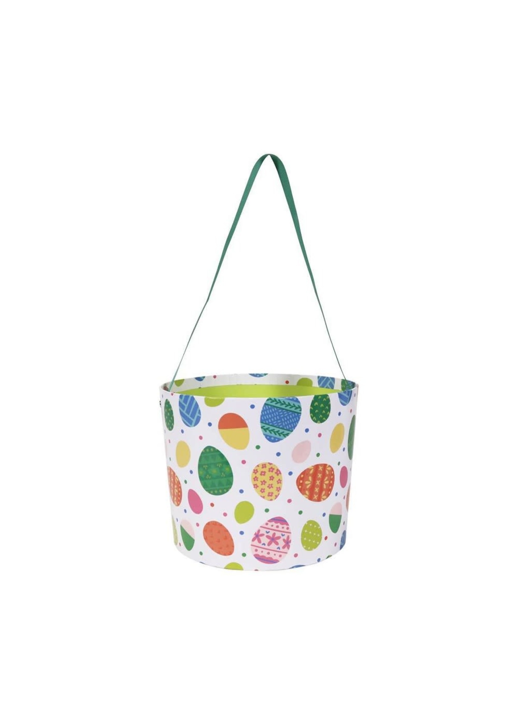 Egg Pattern Paper Board Pail Basket - Spritzâ„¢