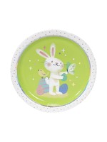10ct Premium Easter Bunny Dinner Plates With Foil - Spritz?äó