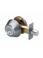 Master Lock Single Cylinder Deadbolt Satin Nickel DSO0615