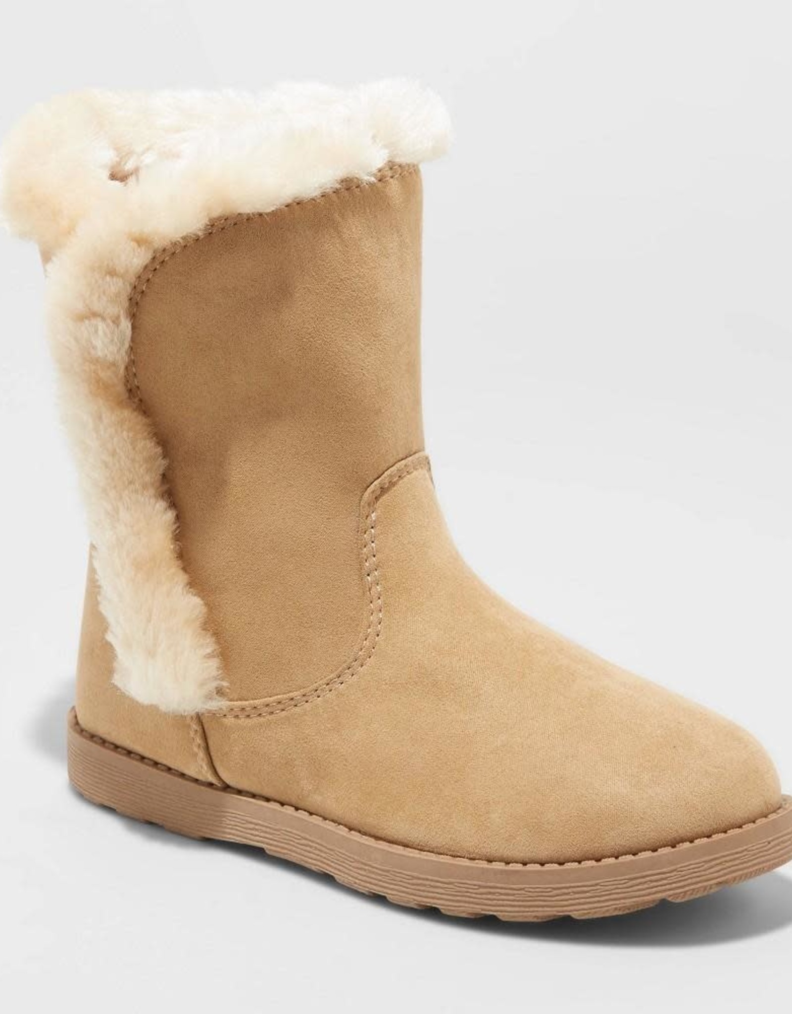 girls shearling boots