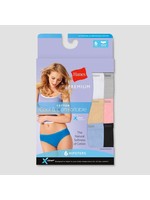 Hanes Premium Women's Pure Comfort Hipster 6pk (Colors May Vary) - M