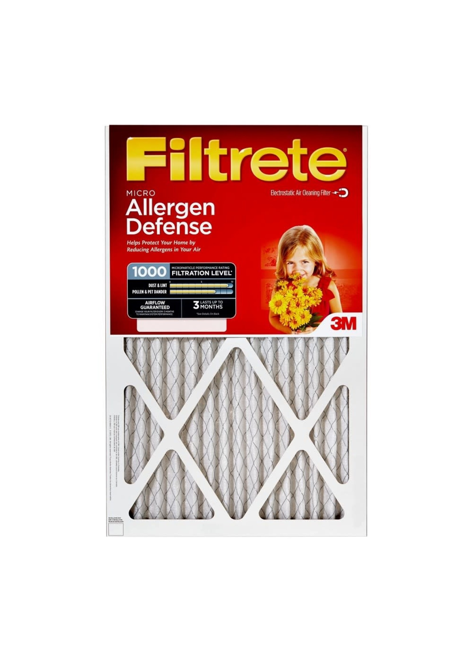 3M Filtrete Micro Allergen Defense 20 x 20 x 1