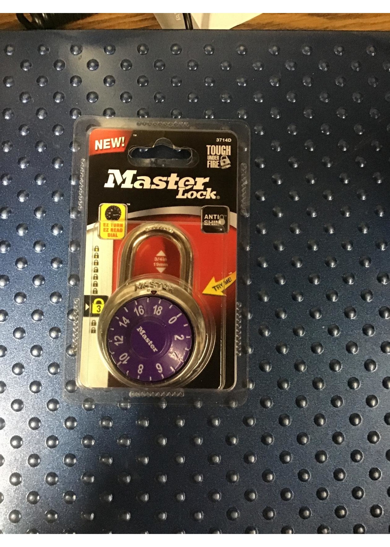Master Lock 3714D Purple Combination Lock