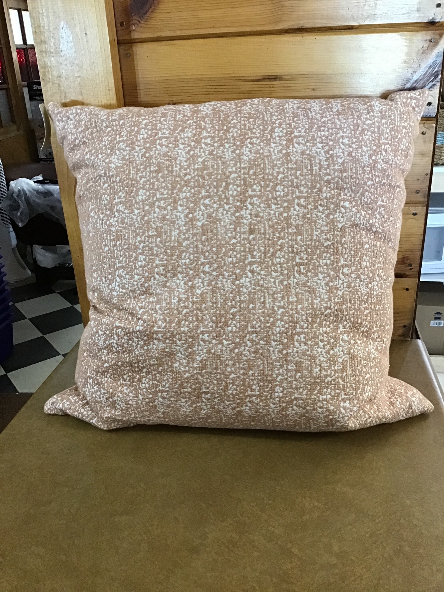 Oversized Square Woven Pillow Orange Project 62 D3 Surplus Outlet