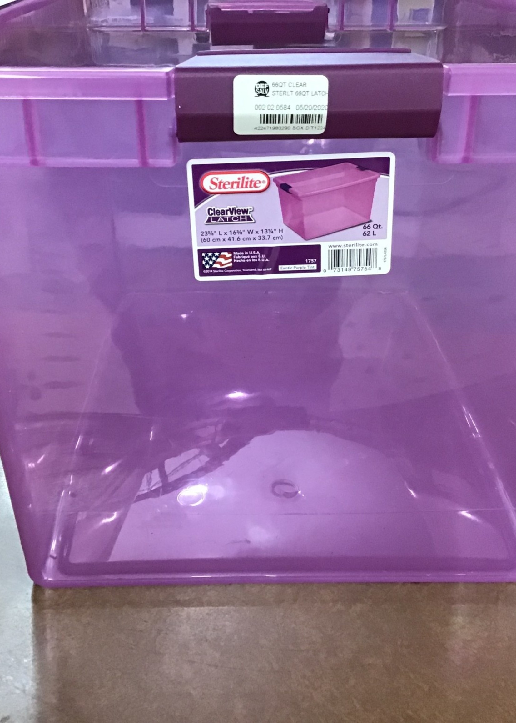 sterilite 66qt clearview latch box sterilite 66qt clearview latch box