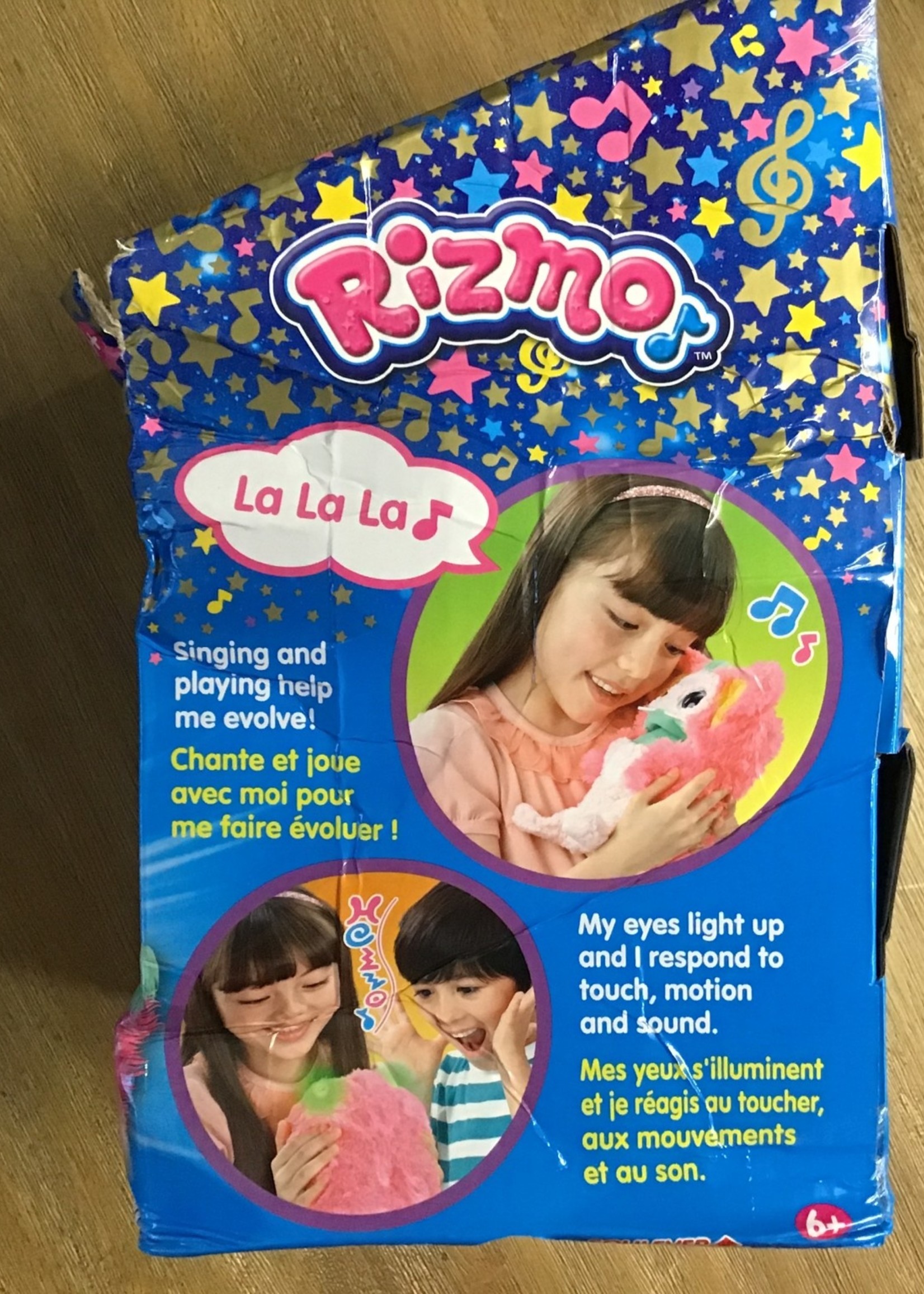 rizmo interactive evolving musical plush toy