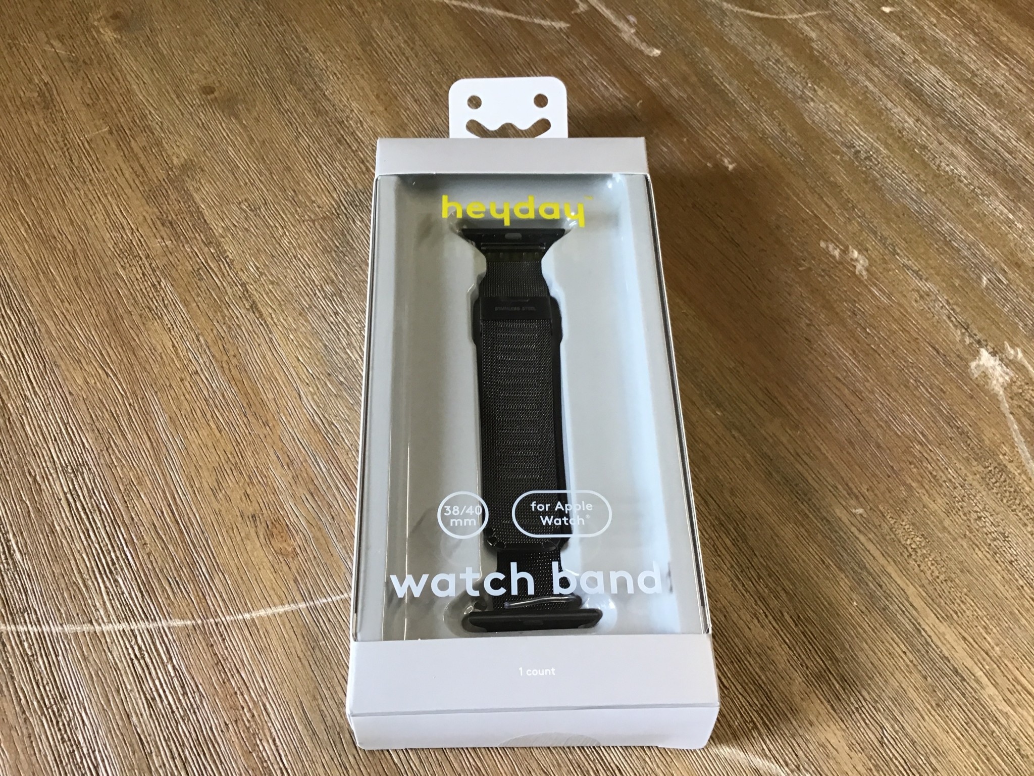 heyday™ Apple Watch Metal Link Band 38/40mm Silver D3 Surplus Outlet