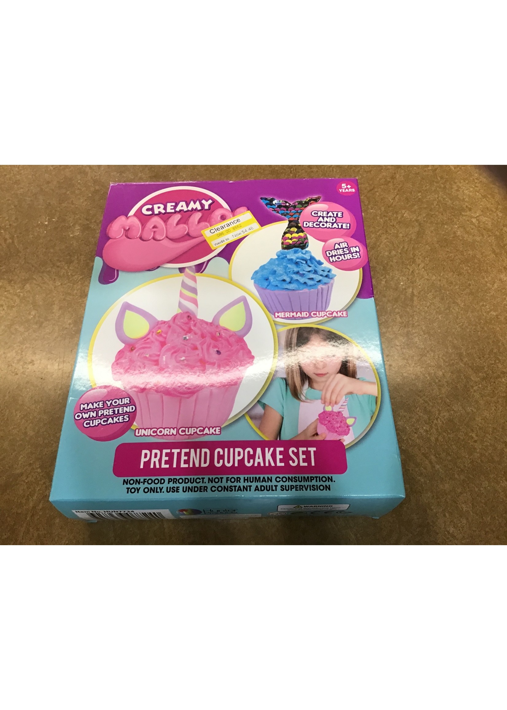 Creamy Mallo Pretend Cupcake Playset