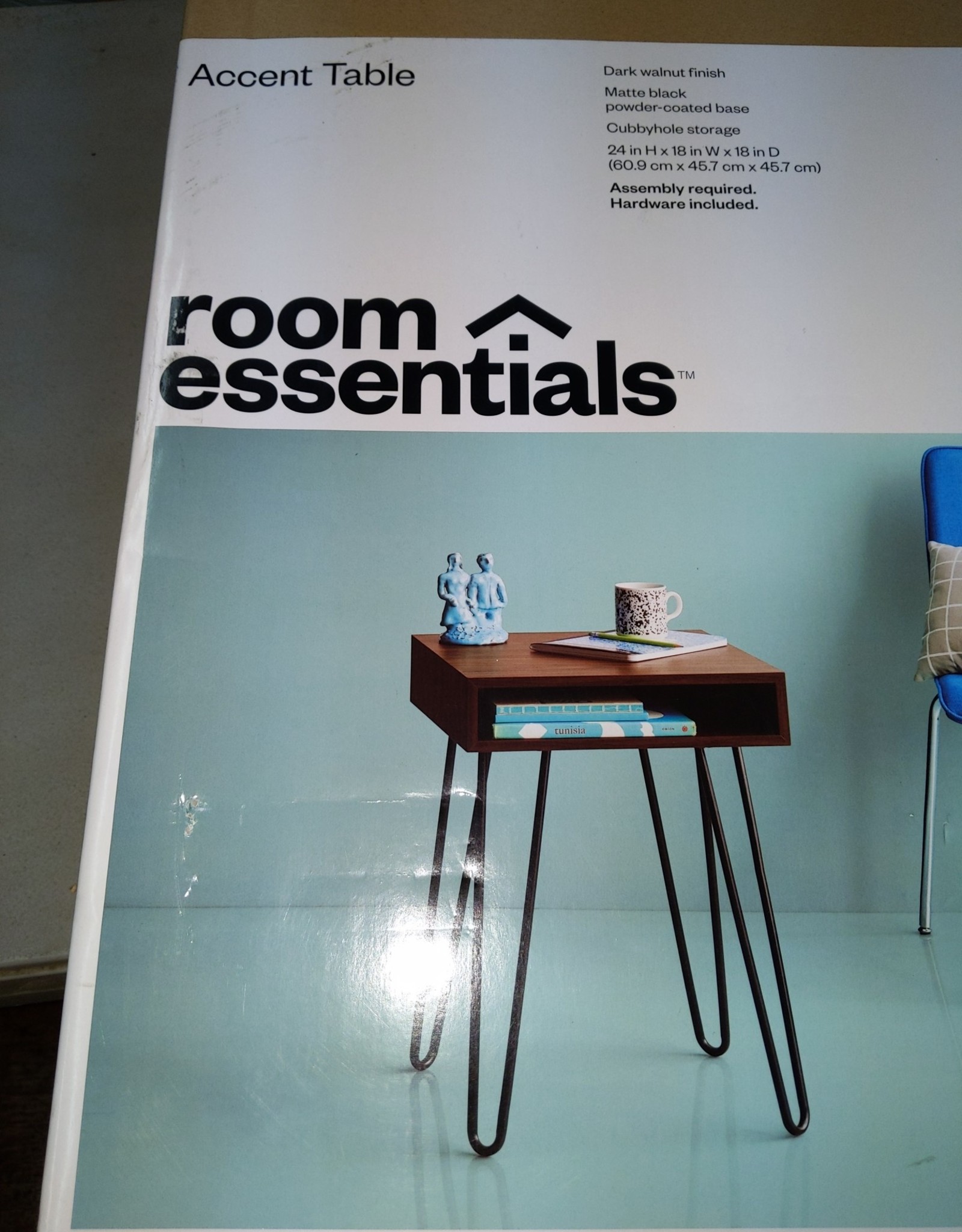 room essentials espresso desk