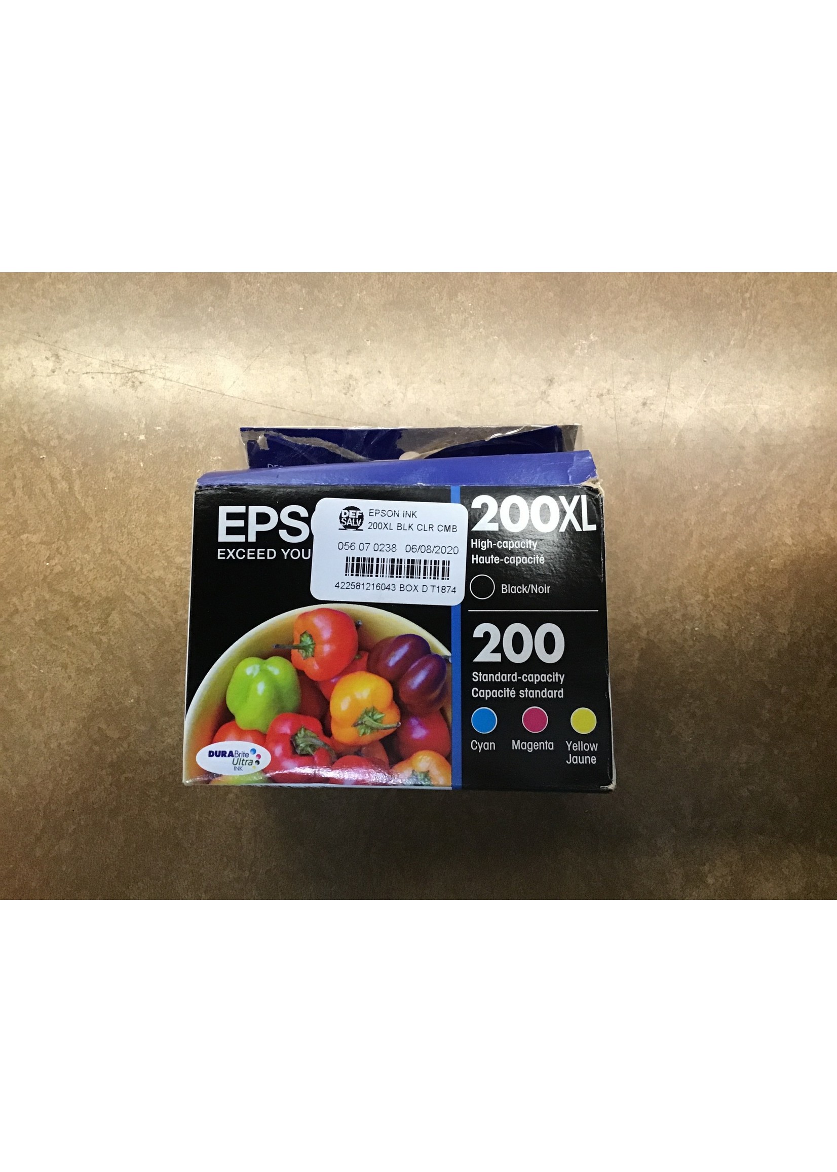 EPSON INK 200XL BLK/CLR CMB