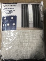 108"x50" Troy Room Darkening Window Curtain Panel Beige - Brookstone